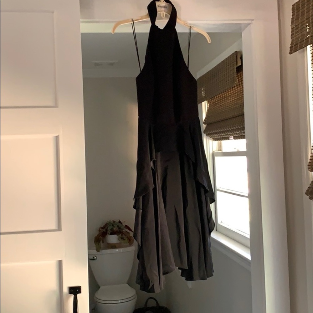 Elizabeth and James halter dress